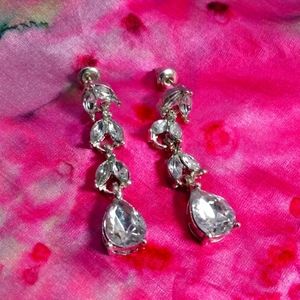 Rhinestone earrings